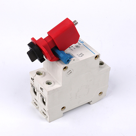 拉桿式微型斷路器鎖使用圖