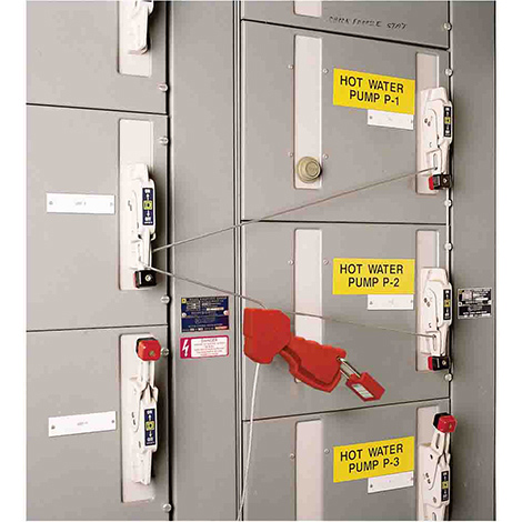 纜繩安全鎖使用圖